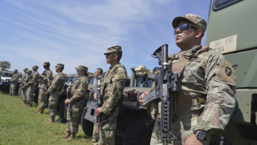 Members of the Texas Army National Guard