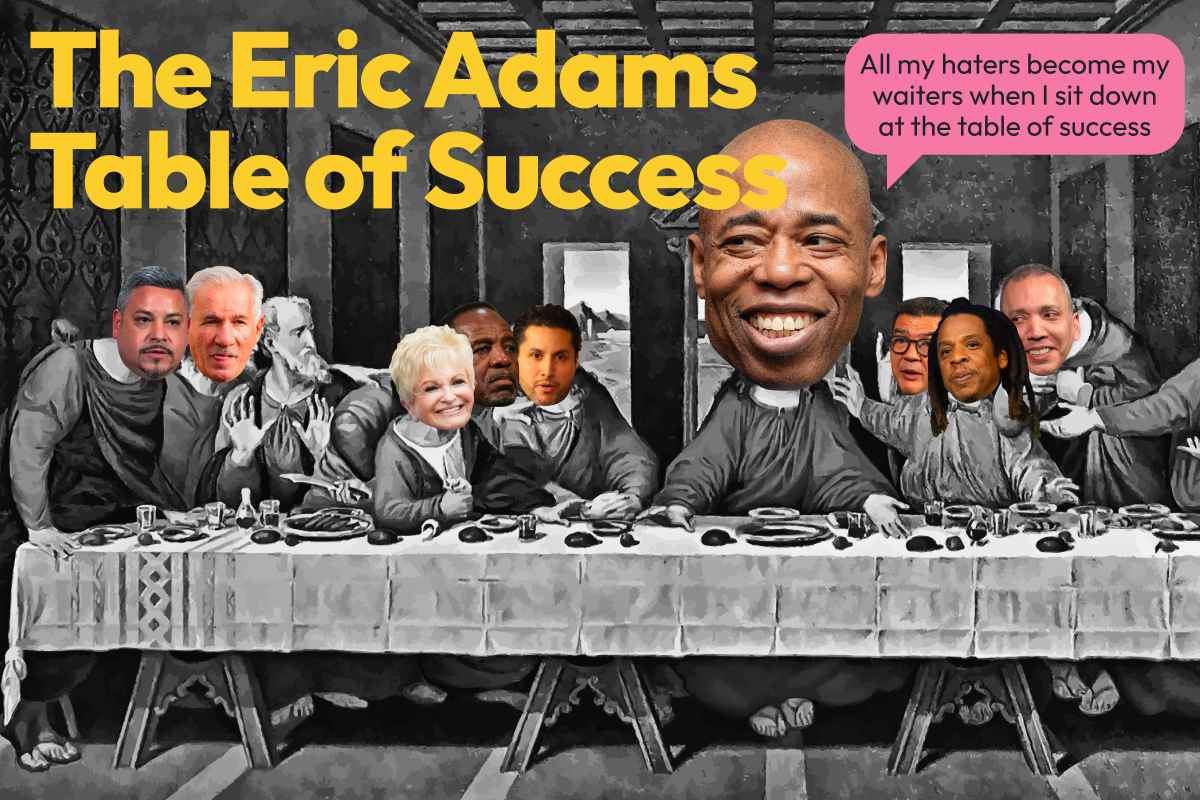 The Eric Adams Table of Success